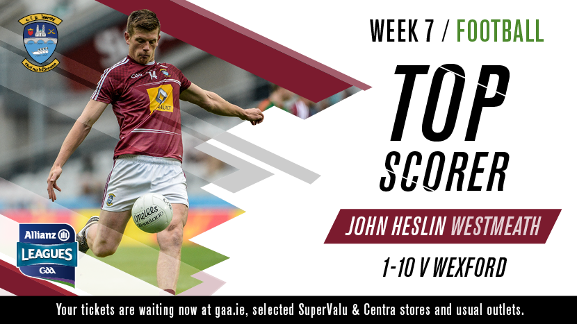 Top Scorer - Football - John Heslin - Westmeath